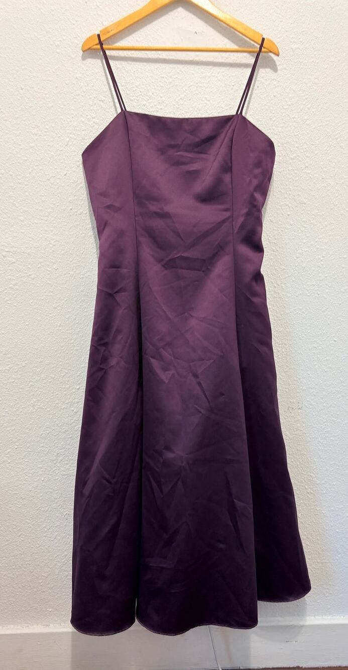 Vintage Jessica McClintock for Gunne Sax Purple Gown Maxi Dress Glam Y2K Prom